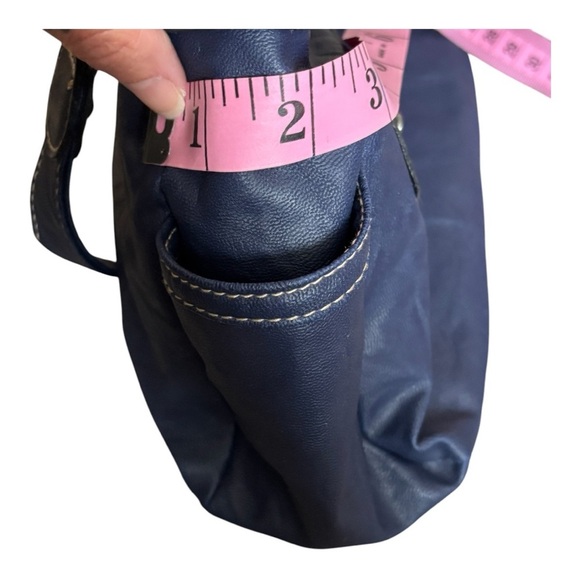 Rosetti Shoulder Purse- Navy Blue W/Buckles. Used but BEAUTIFUL! - Picture 11 of 11